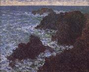 Claude Monet The Cote Sauvage oil